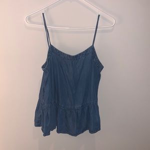 Chambray Top